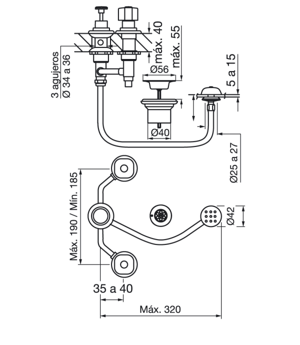 FV 295/B1P ARIZONA PLUS BIDET S/TAPITA CR. - Image 2